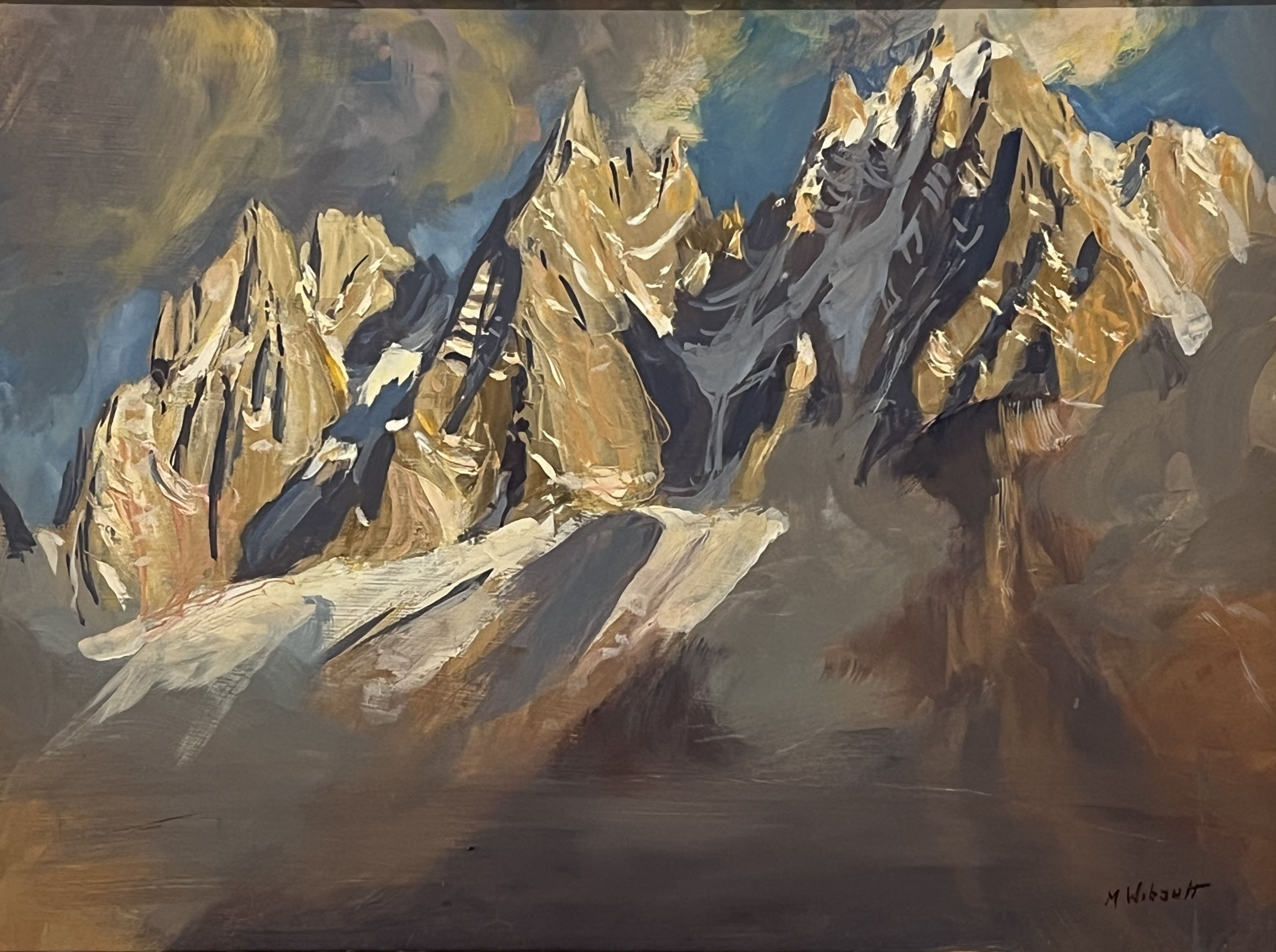 Marcel Wibault - Les aiguilles de Chaminix